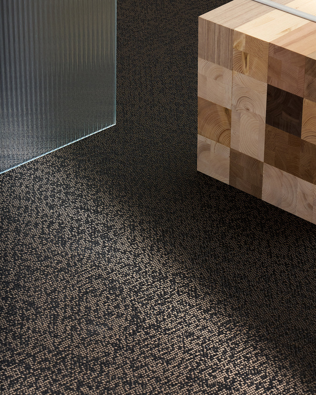Riff Modelo Blackish Taupe – aplicación en interior