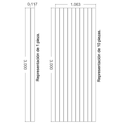 LUNA PANEL SYSTEM 19x117