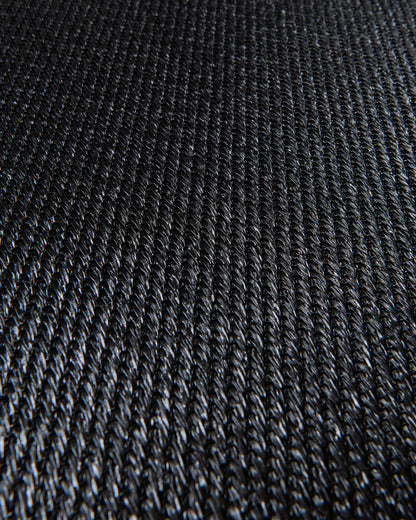 BKB Modelo Sisal Black – textura de cerca