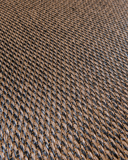 BKB Modelo Sisal Nature Black – textura de cerca