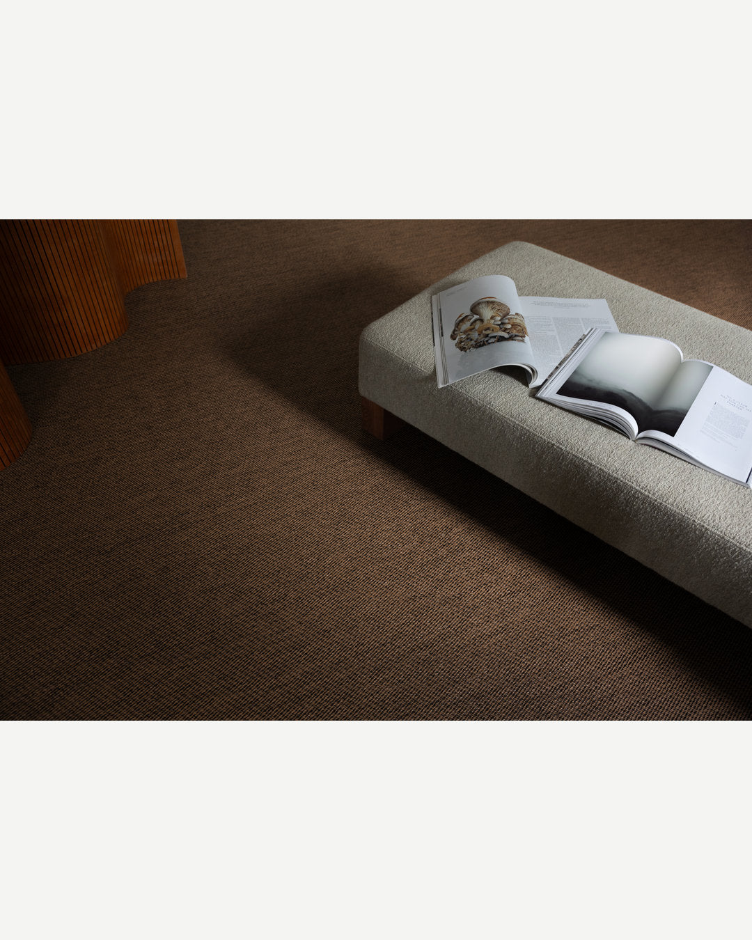 BKB Modelo Sisal Nature Black – aplicación en interior