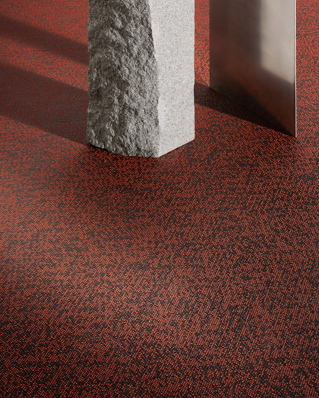 Riff Modelo Blackish Red – aplicación en interior