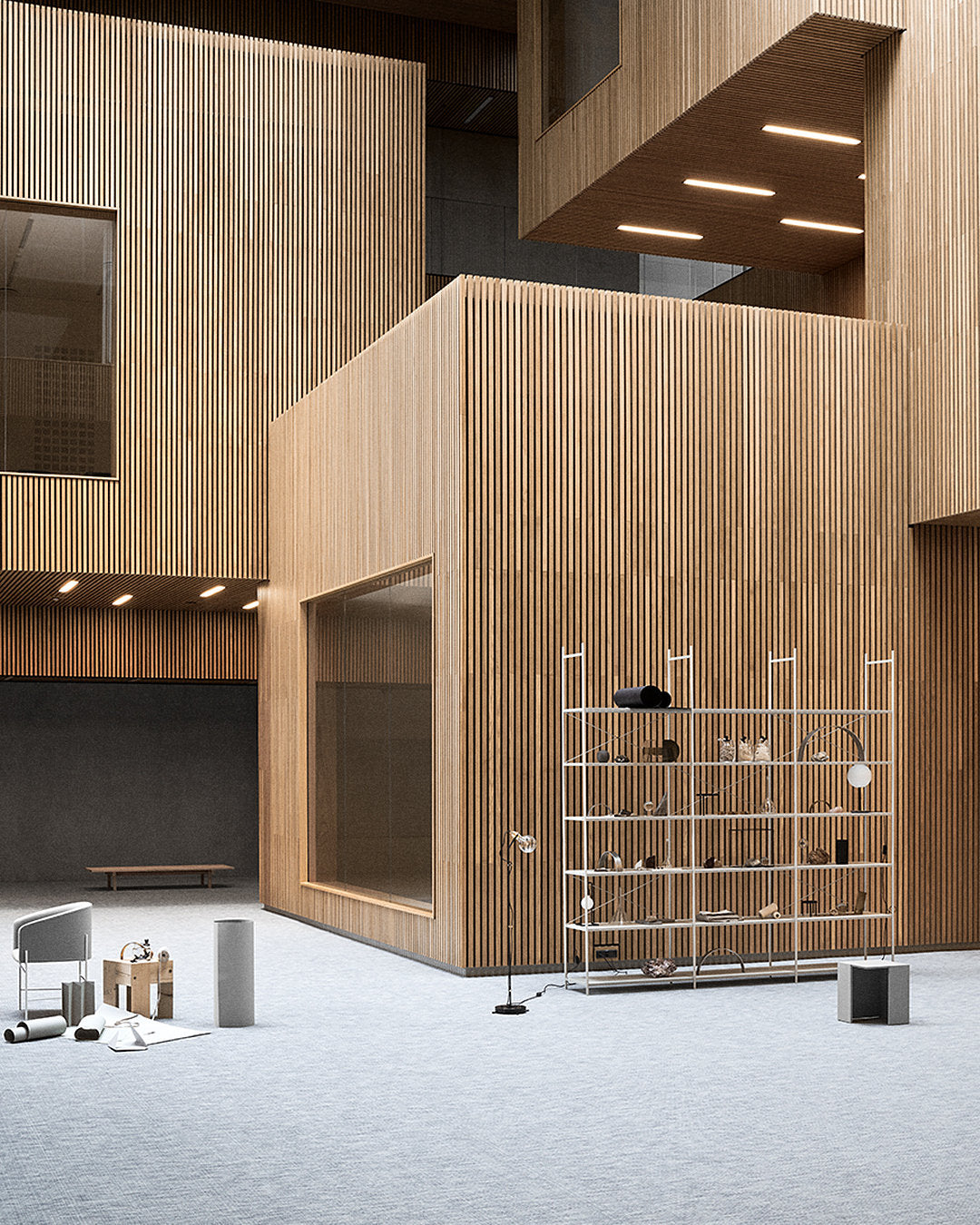 Elements Modelo Flint – aplicación en interior