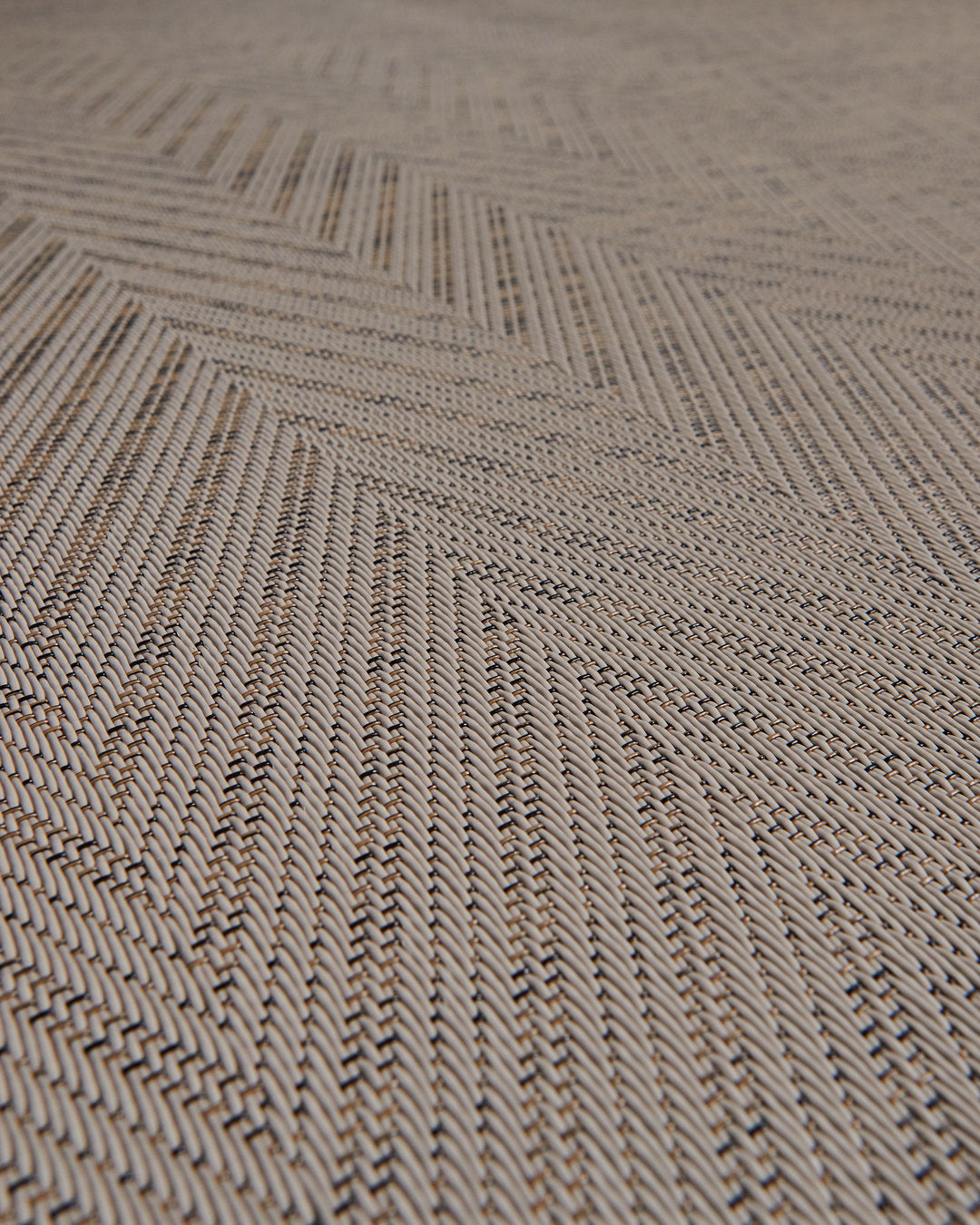 Graphic Modelo Herringbone Beige – textura de cerca