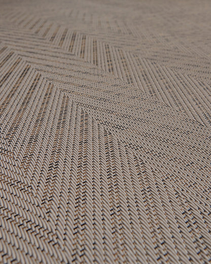Graphic Modelo Herringbone Beige – textura de cerca