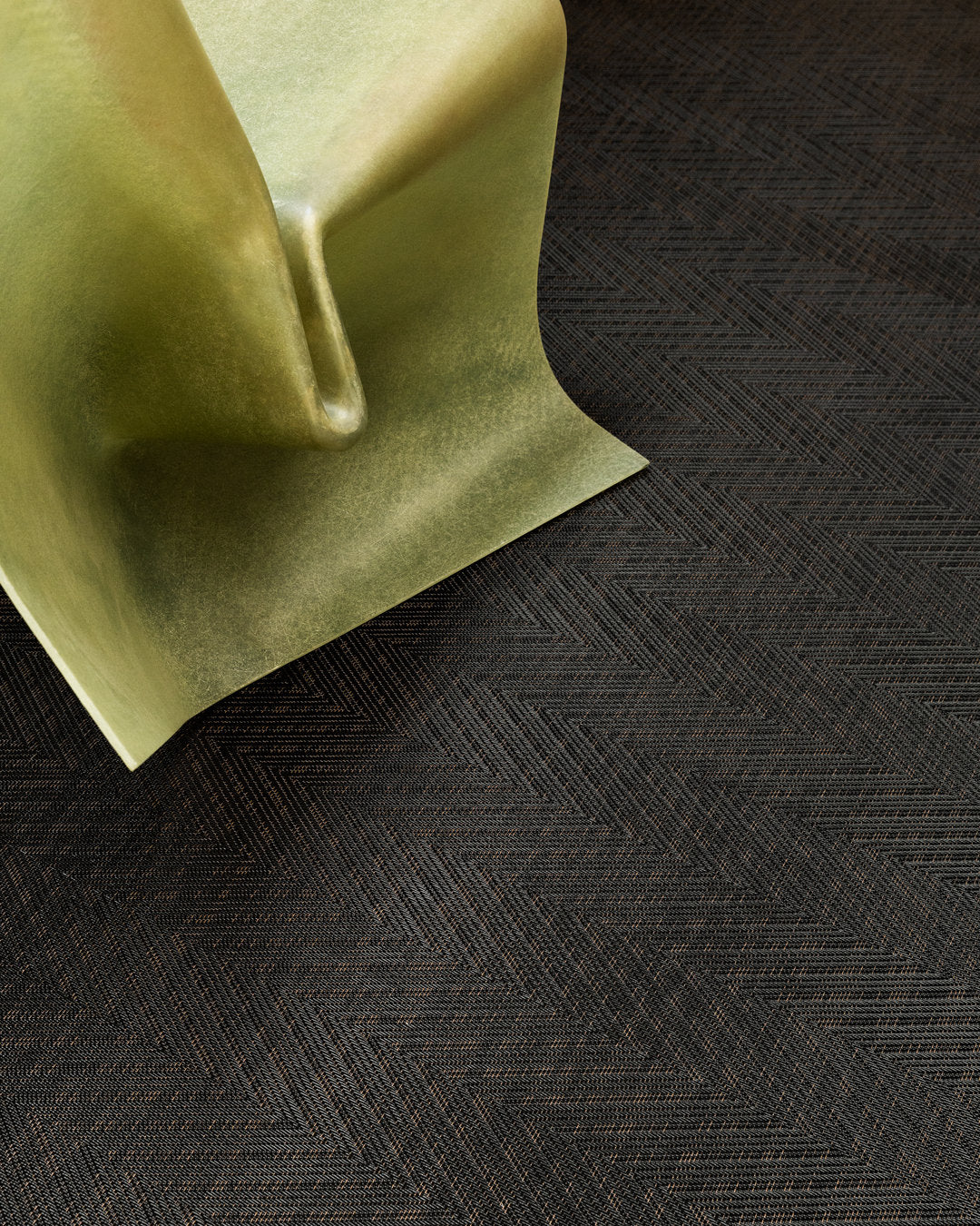 Graphic Modelo Herringbone Black – aplicación en interior
