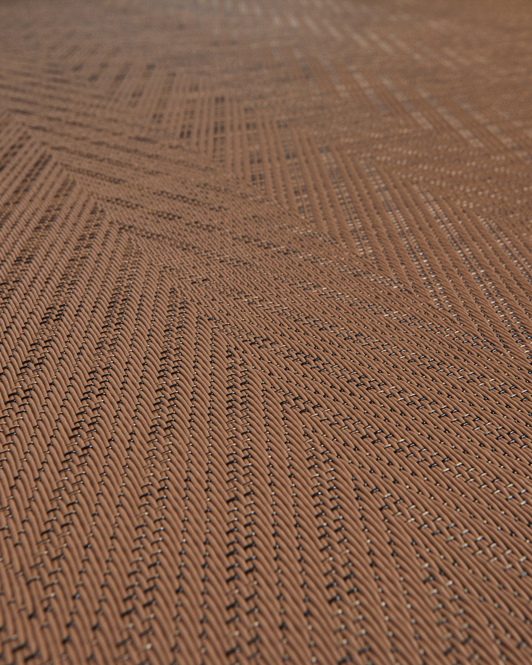 Graphic Modelo Herringbone Cinnamon – textura de cerca