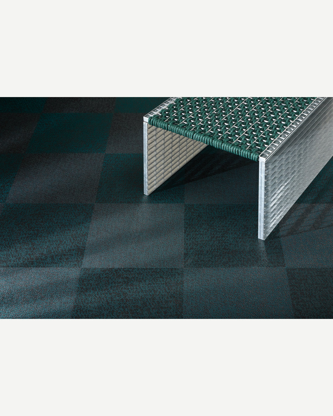 Riff Modelo Blackish Teal – aplicación en interior
