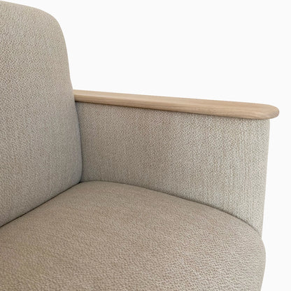 Sillon puré de una plaza con madera de fresno. FACTOR DIEZ